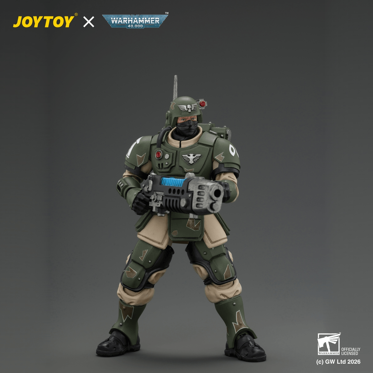 JOYTOY - Warhammer 40k - Astra Militarum - Kasrkin 4 with Plasma Gun - (PREORDER) October 30, 2026