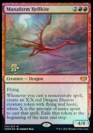 Manaform Hellkite [Innistrad: Crimson Vow Prerelease Promos] - Magic: The Gathering - Card Brawlers | Quebec | Canada |