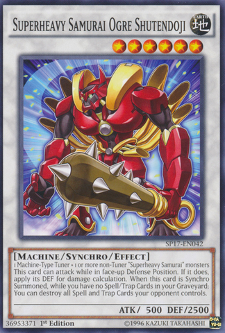 Superheavy Samurai Ogre Shutendoji [SP17-EN042] Common - Yu-Gi-Oh! - Card Brawlers | Quebec | Canada |
