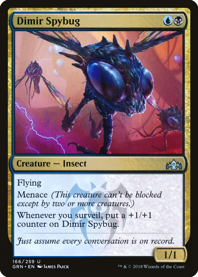 Dimir Spybug [Guilds of Ravnica] - Magic: The Gathering - Card Brawlers | Quebec | Canada |