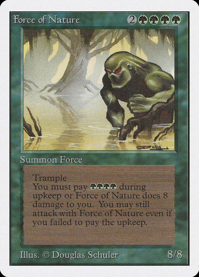 Force of Nature [Unlimited Edition] - Magic: The Gathering - Card Brawlers | Quebec | Canada |