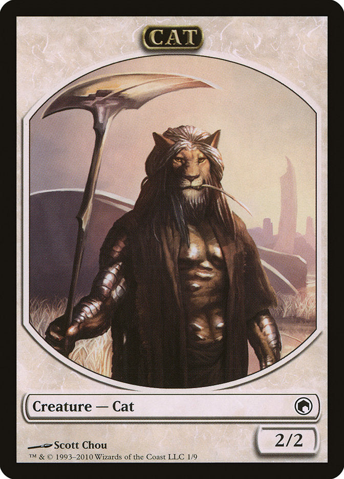 Cat Token [Scars of Mirrodin Tokens] - Magic: The Gathering - Card Brawlers | Quebec | Canada |
