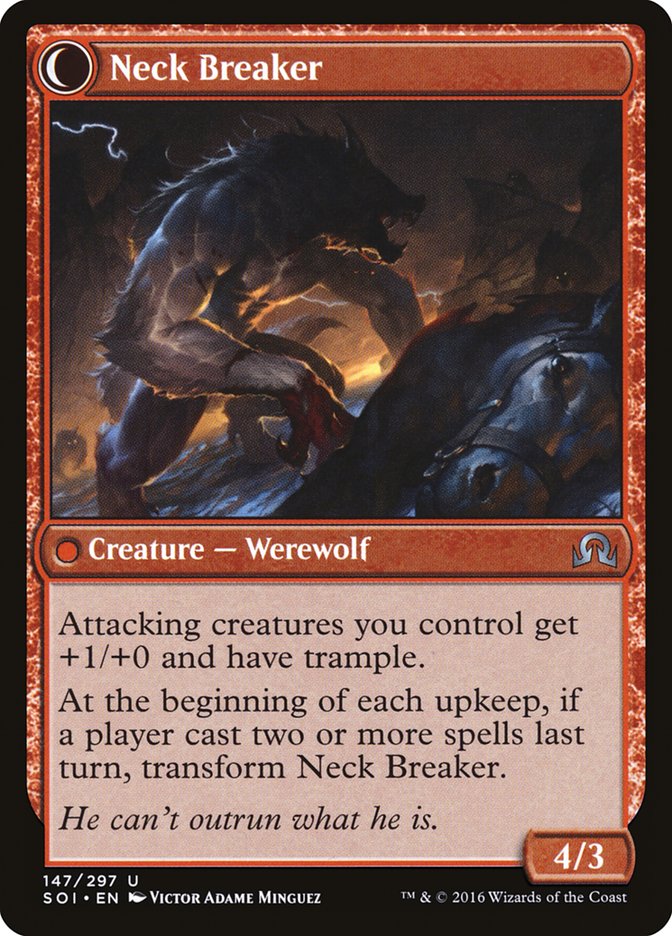 Breakneck Rider // Neck Breaker [Shadows over Innistrad] - Magic: The Gathering - Card Brawlers | Quebec | Canada |