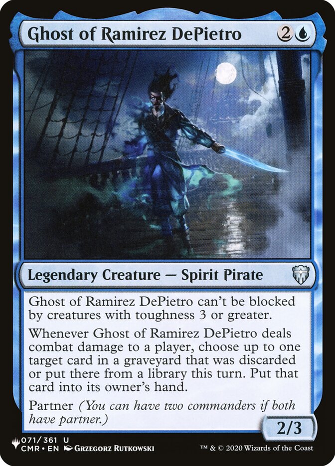 Ghost of Ramirez DePietro [The List] - Magic: The Gathering - Card Brawlers | Quebec | Canada |