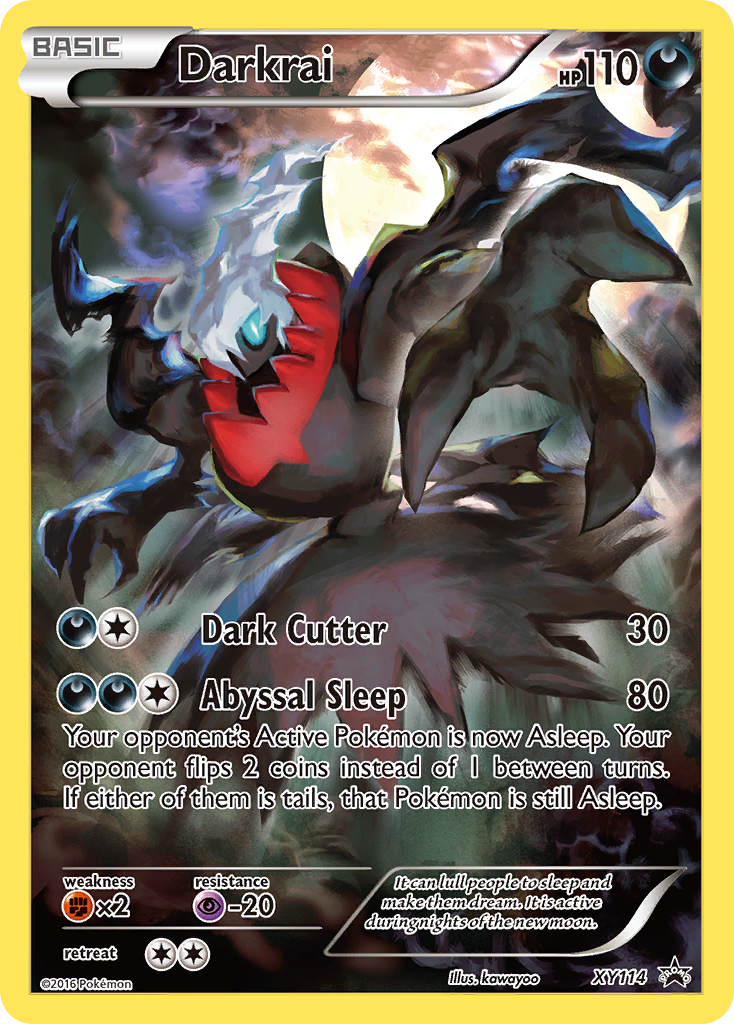 Darkrai (XY114) [XY: Black Star Promos] - Pokémon - Card Brawlers | Quebec | Canada |