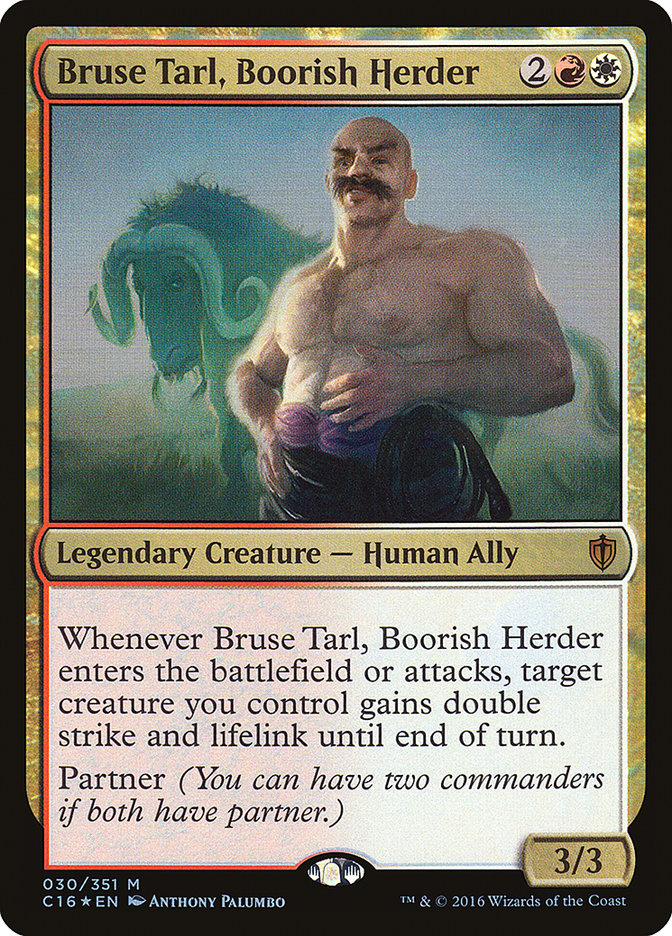Bruse Tarl, Boorish Herder [Commander 2016] - Magic: The Gathering - Card Brawlers | Quebec | Canada |