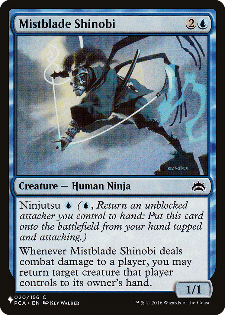 Mistblade Shinobi [The List] - Magic: The Gathering - Card Brawlers | Quebec | Canada |