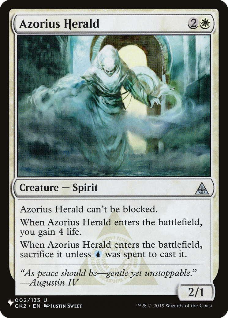 Azorius Herald [The List] - Magic: The Gathering - Card Brawlers | Quebec | Canada |