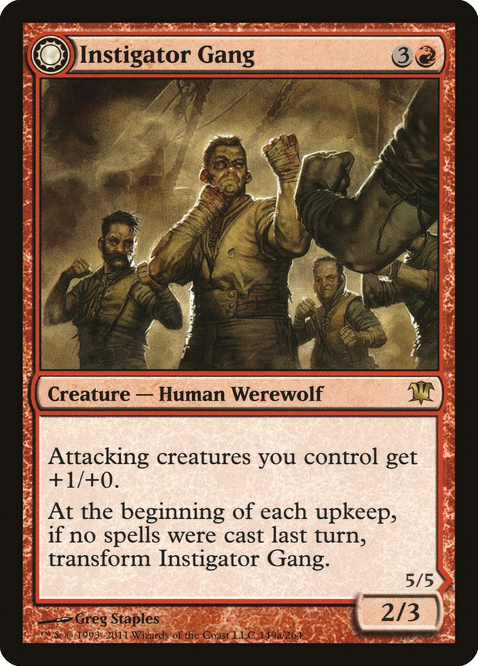 Instigator Gang // Wildblood Pack [Innistrad] - Magic: The Gathering - Card Brawlers | Quebec | Canada |