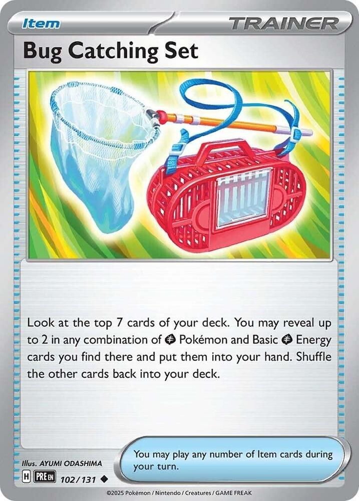 Bug Catching Set (102/131) [Scarlet & Violet: Prismatic Evolutions] - Pokémon - Card Brawlers | Quebec | Canada |