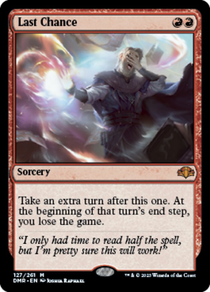 Last Chance [Dominaria Remastered] - Magic: The Gathering - Card Brawlers | Quebec | Canada |