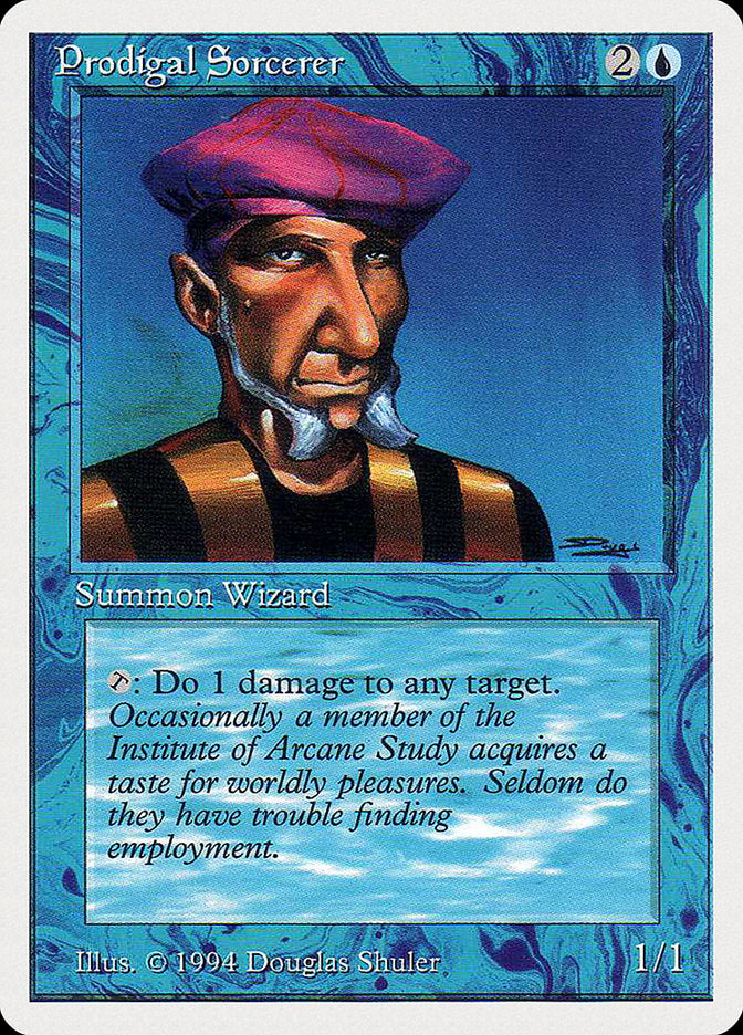 Prodigal Sorcerer [Summer Magic / Edgar] - Magic: The Gathering - Card Brawlers | Quebec | Canada |
