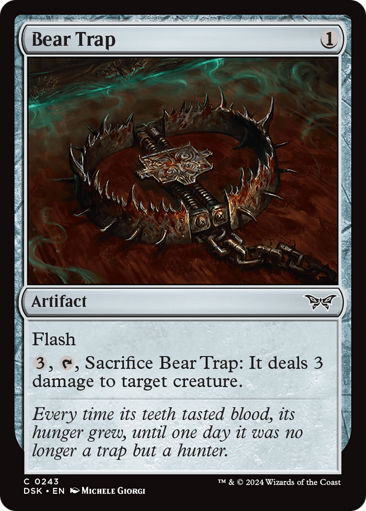 Bear Trap [Duskmourn: House of Horror] - Magic: The Gathering - Card Brawlers | Quebec | Canada |