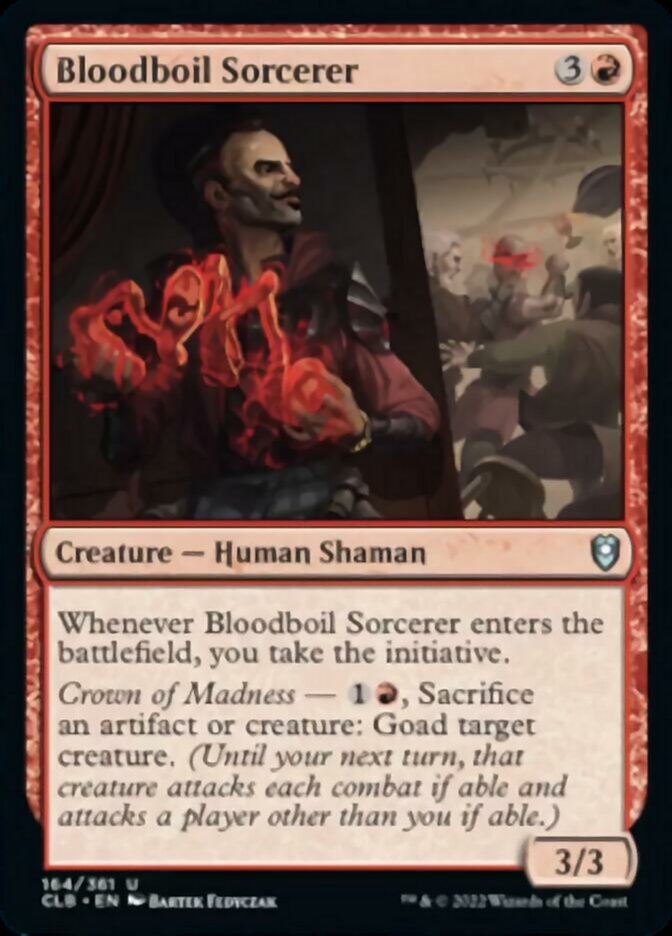 Bloodboil Sorcerer [Commander Legends: Battle for Baldur's Gate] - Magic: The Gathering - Card Brawlers | Quebec | Canada |