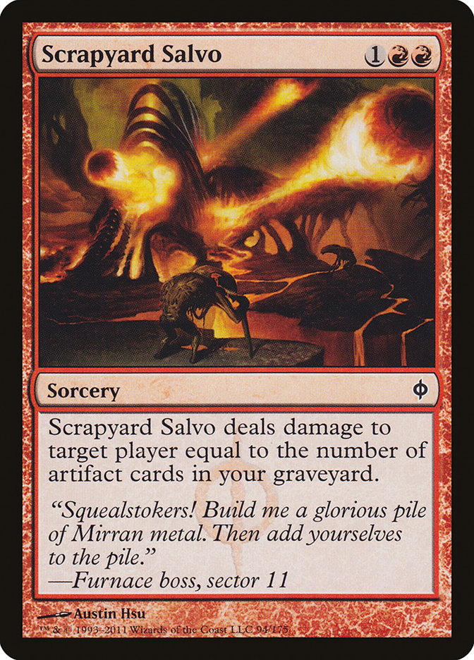 Scrapyard Salvo [New Phyrexia] - Magic: The Gathering - Card Brawlers | Quebec | Canada |