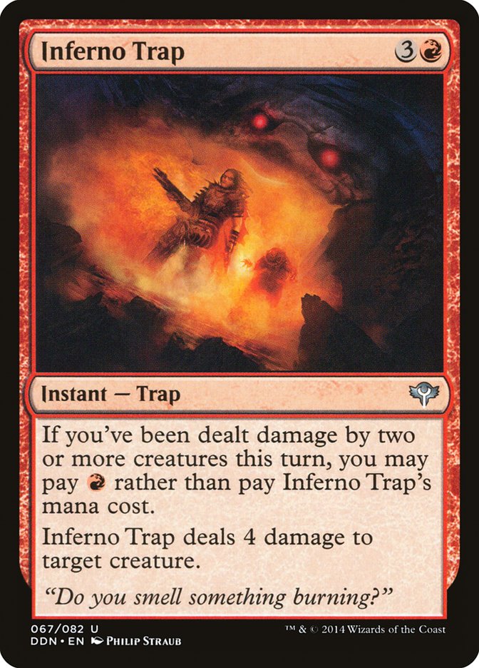 Inferno Trap [Duel Decks: Speed vs. Cunning] - Magic: The Gathering - Card Brawlers | Quebec | Canada |