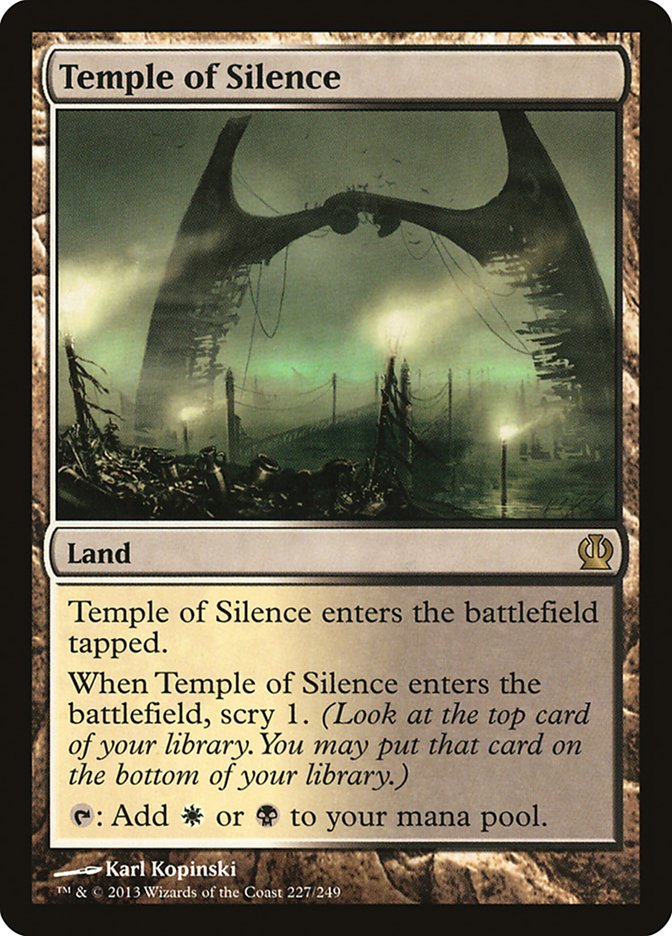 Temple of Silence [Theros] - Magic: The Gathering - Card Brawlers | Quebec | Canada |