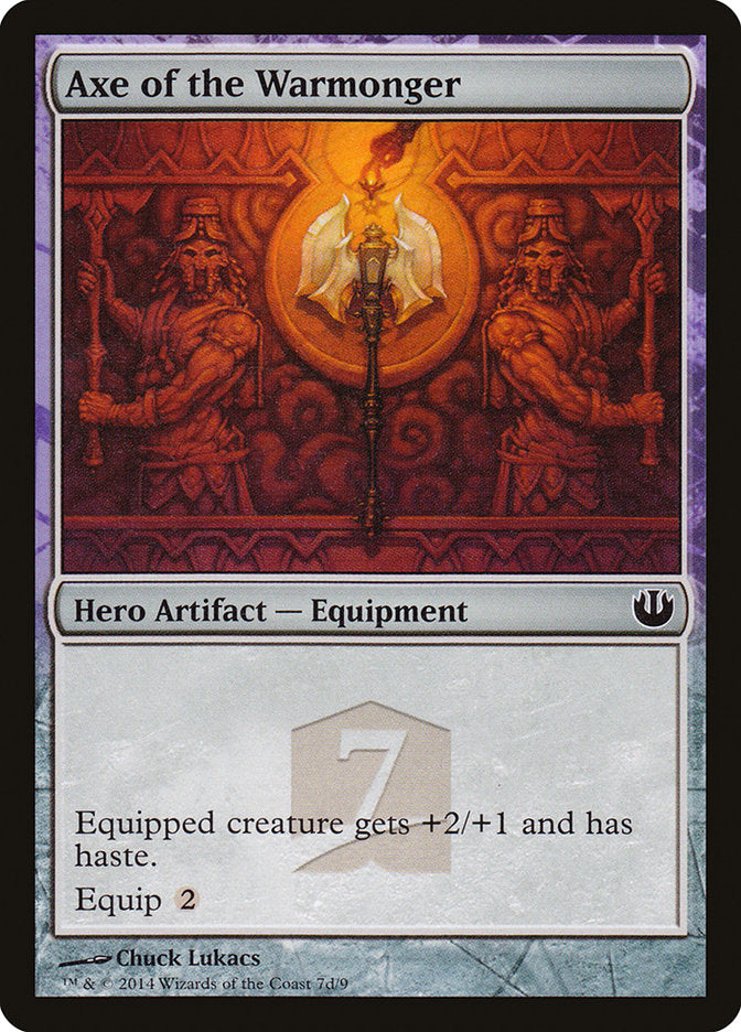 Axe of the Warmonger [Journey into Nyx Hero's Path] - Magic: The Gathering - Card Brawlers | Quebec | Canada |
