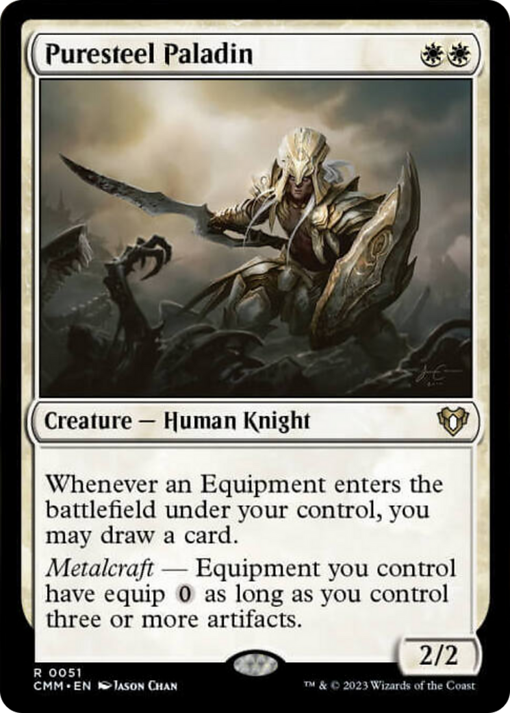 Puresteel Paladin [Commander Masters] - Magic: The Gathering - Card Brawlers | Quebec | Canada |