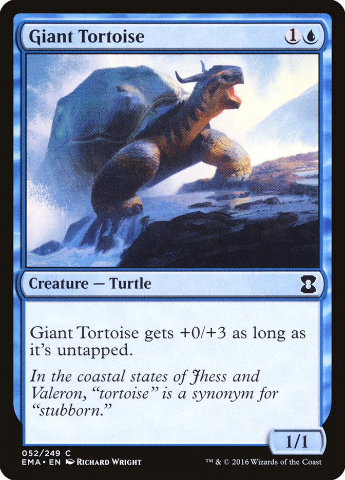 Giant Tortoise [Eternal Masters] - Magic: The Gathering - Card Brawlers | Quebec | Canada |