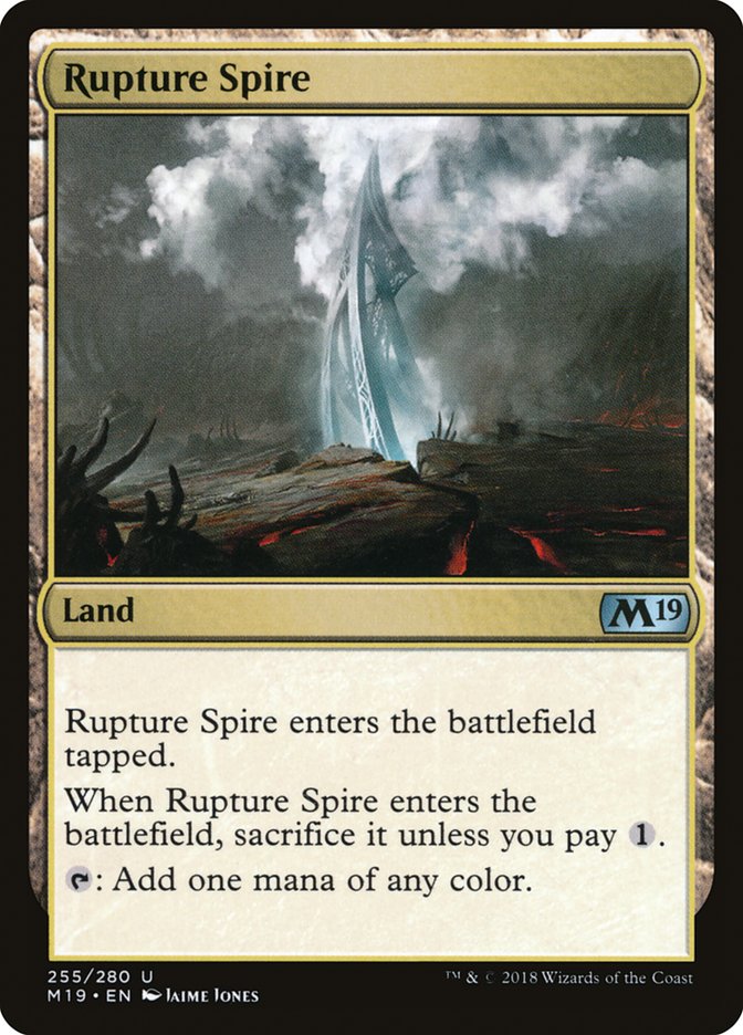 Rupture Spire [Core Set 2019] - Magic: The Gathering - Card Brawlers | Quebec | Canada |