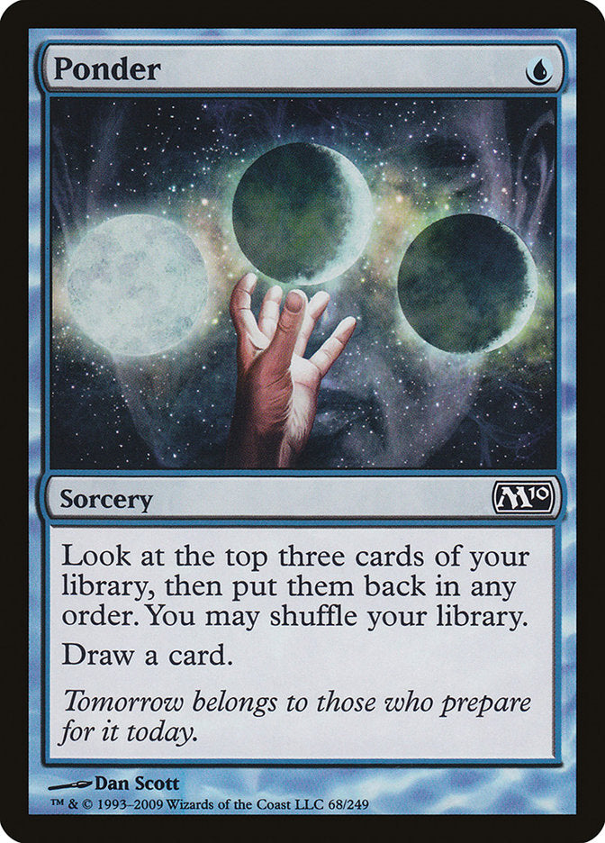 Ponder [Magic 2010] - Magic: The Gathering - Card Brawlers | Quebec | Canada |