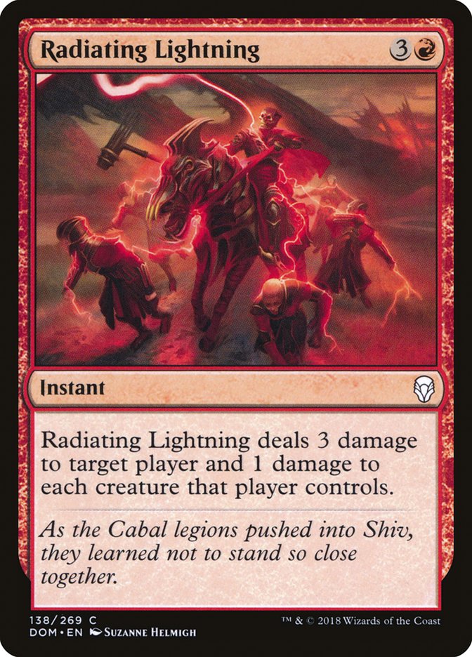 Radiating Lightning [Dominaria] - Magic: The Gathering - Card Brawlers | Quebec | Canada |