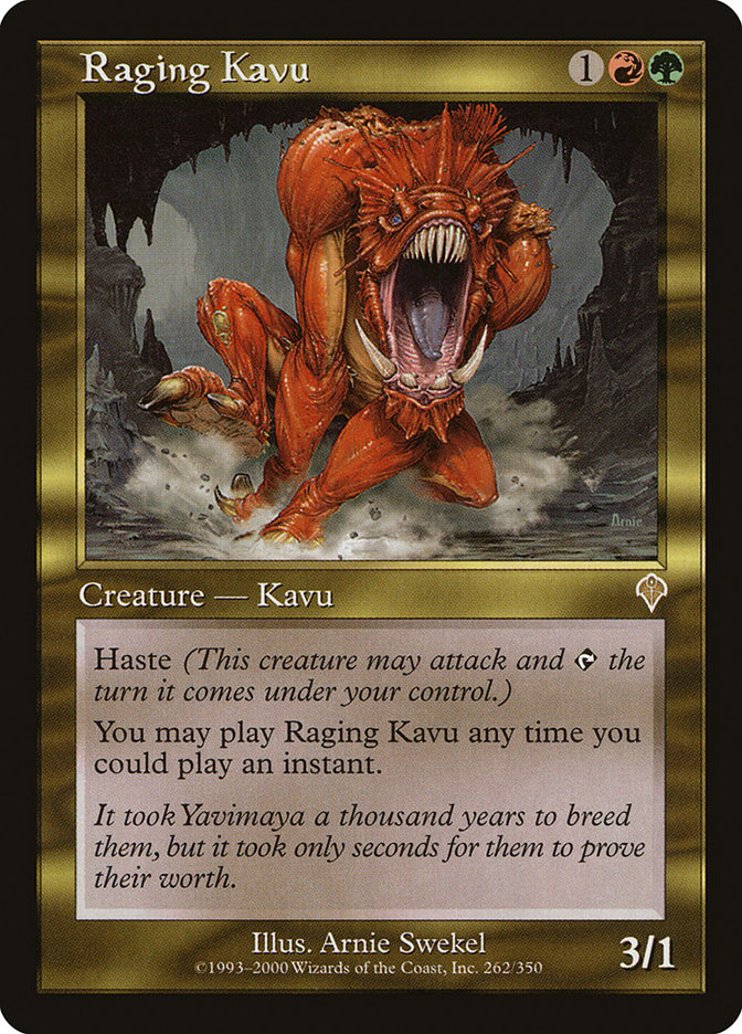 Raging Kavu [Invasion] - Magic: The Gathering - Card Brawlers | Quebec | Canada |
