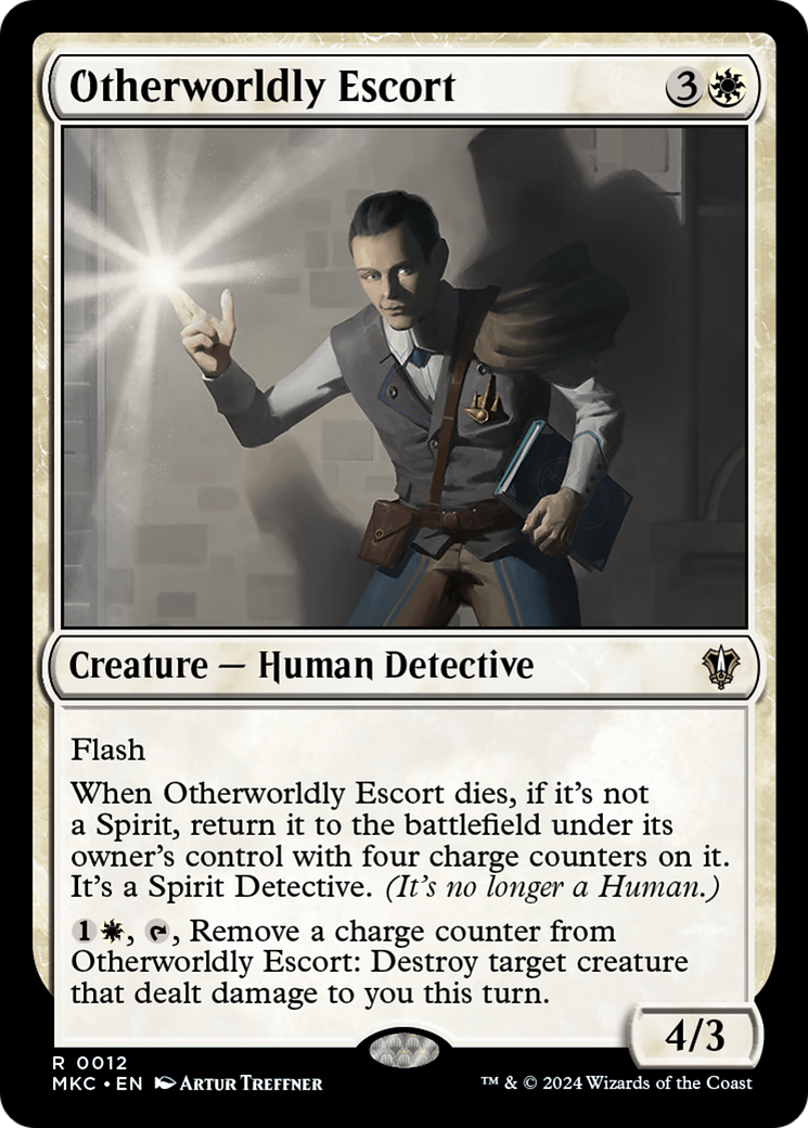 Otherworldly Escort [Murders at Karlov Manor Commander] - Magic: The Gathering - Card Brawlers | Quebec | Canada |