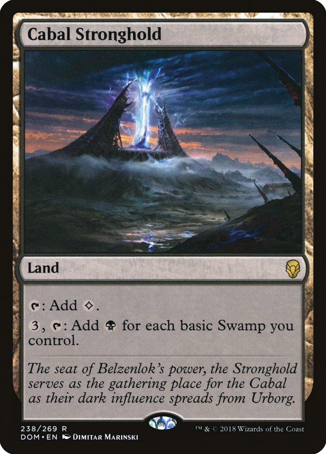 Cabal Stronghold [Dominaria] - Magic: The Gathering - Card Brawlers | Quebec | Canada |