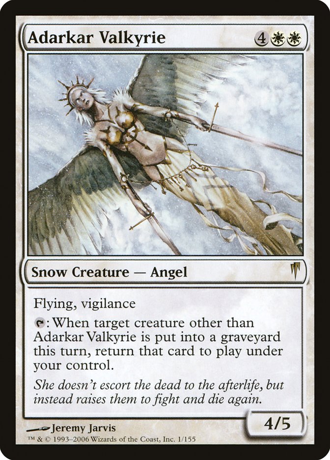 Adarkar Valkyrie [Coldsnap] - Magic: The Gathering - Card Brawlers | Quebec | Canada |