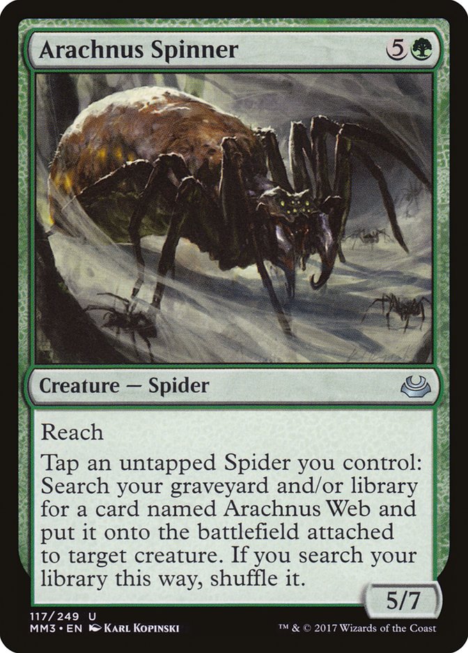 Arachnus Spinner [Modern Masters 2017] - Magic: The Gathering - Card Brawlers | Quebec | Canada |