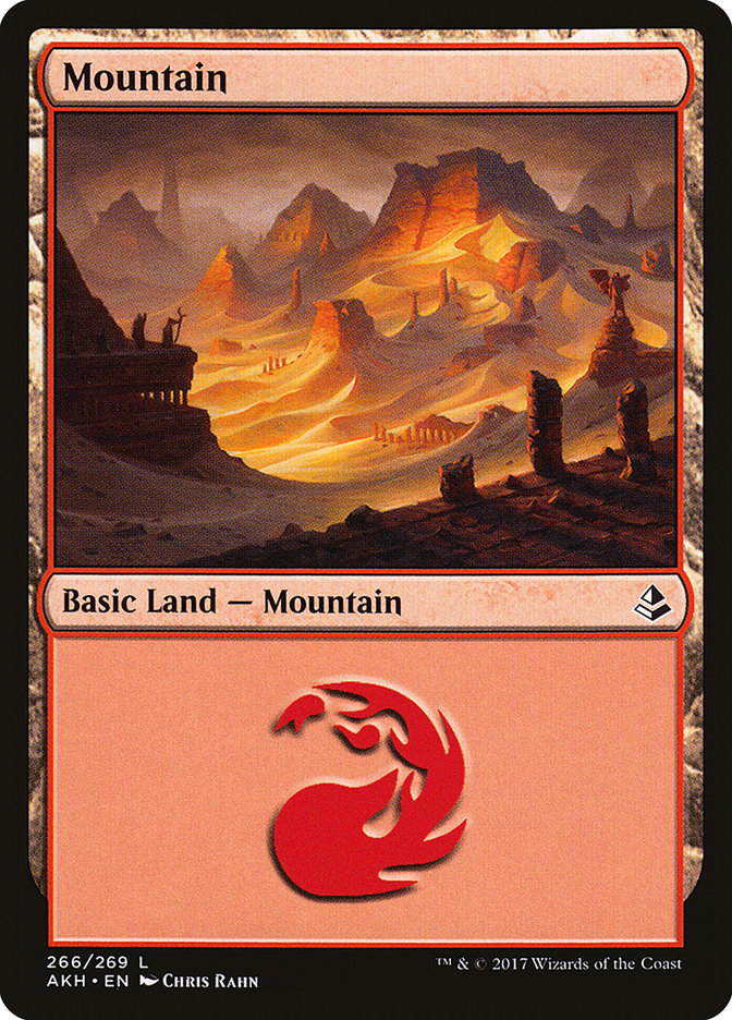 Mountain (266) [Amonkhet] - Magic: The Gathering - Card Brawlers | Quebec | Canada |