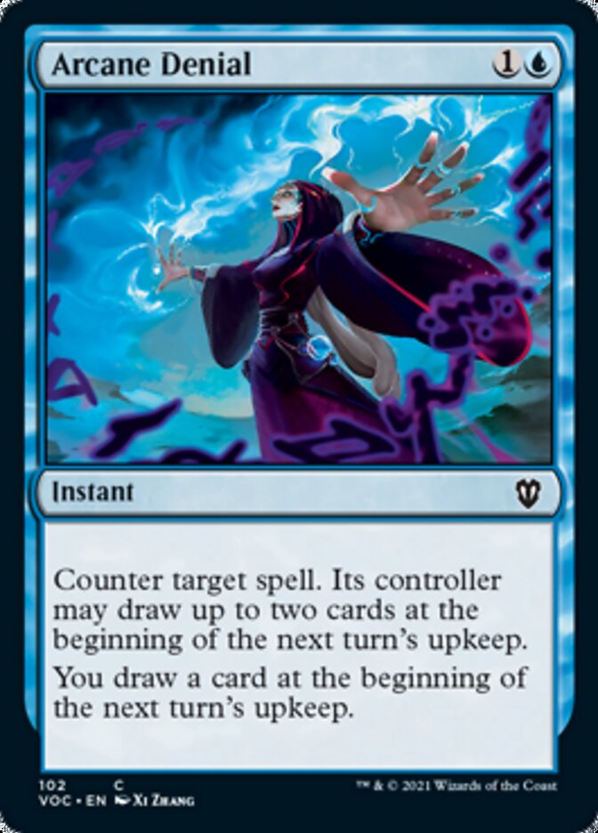 Arcane Denial [Innistrad: Crimson Vow Commander] - Magic: The Gathering - Card Brawlers | Quebec | Canada |
