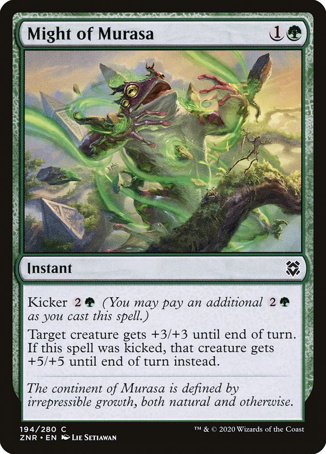 Might of Murasa [Zendikar Rising] - Magic: The Gathering - Card Brawlers | Quebec | Canada |