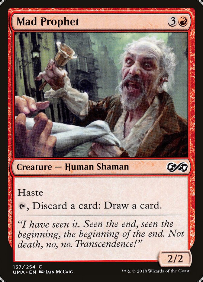 Mad Prophet [Ultimate Masters] - Magic: The Gathering - Card Brawlers | Quebec | Canada |