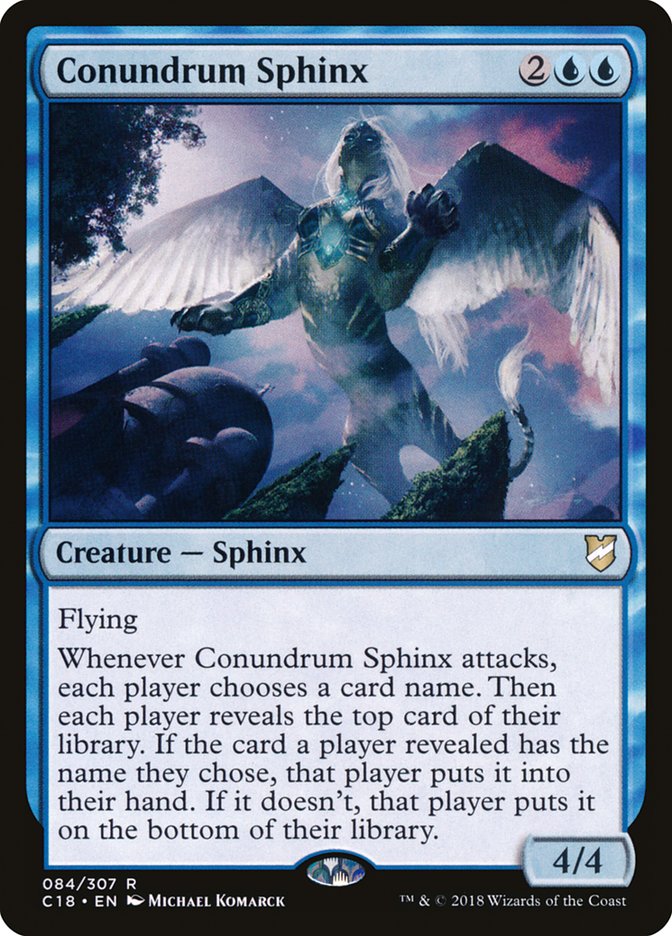 Conundrum Sphinx [Commander 2018] - Magic: The Gathering - Card Brawlers | Quebec | Canada |