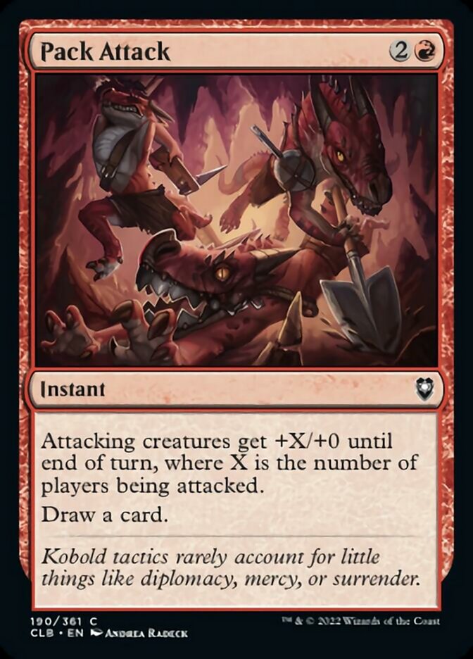 Pack Attack [Commander Legends: Battle for Baldur's Gate] - Magic: The Gathering - Card Brawlers | Quebec | Canada |
