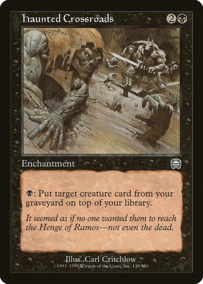 Haunted Crossroads [Mercadian Masques] - Magic: The Gathering - Card Brawlers | Quebec | Canada |