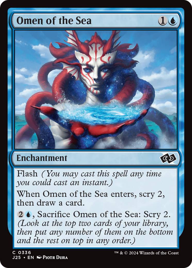 Omen of the Sea [Foundations Jumpstart] - Magic: The Gathering - Card Brawlers | Quebec | Canada |