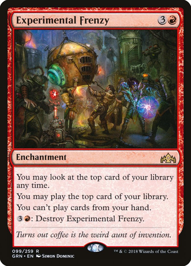 Experimental Frenzy [Guilds of Ravnica] - Magic: The Gathering - Card Brawlers | Quebec | Canada |