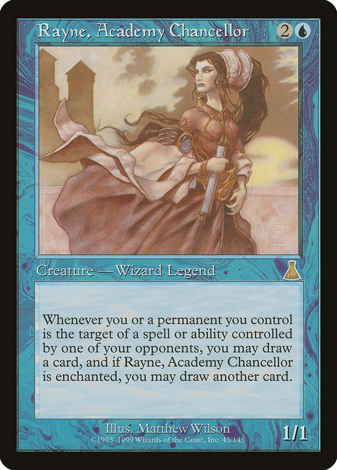 Rayne, Academy Chancellor [Urza's Destiny] - Magic: The Gathering - Card Brawlers | Quebec | Canada |