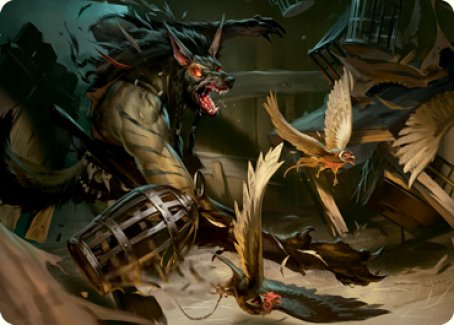 Wing Shredder Art Card [Innistrad: Midnight Hunt Art Series] - Magic: The Gathering - Card Brawlers | Quebec | Canada |