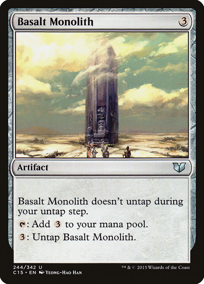 Basalt Monolith [Commander 2015] - Magic: The Gathering - Card Brawlers | Quebec | Canada |