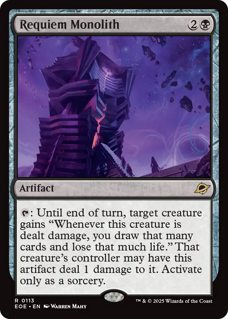 Requiem Monolith [Edge of Eternities] - Magic: The Gathering - Card Brawlers | Quebec | Canada |