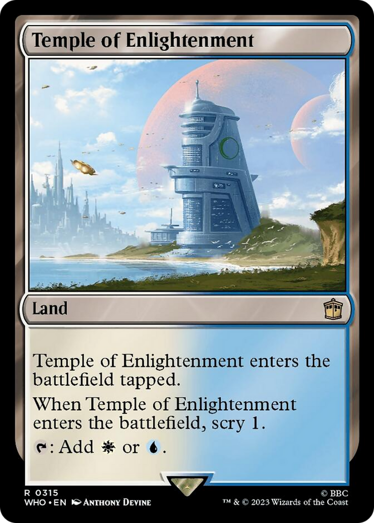 Temple of Enlightenment [Doctor Who] - Magic: The Gathering - Card Brawlers | Quebec | Canada |