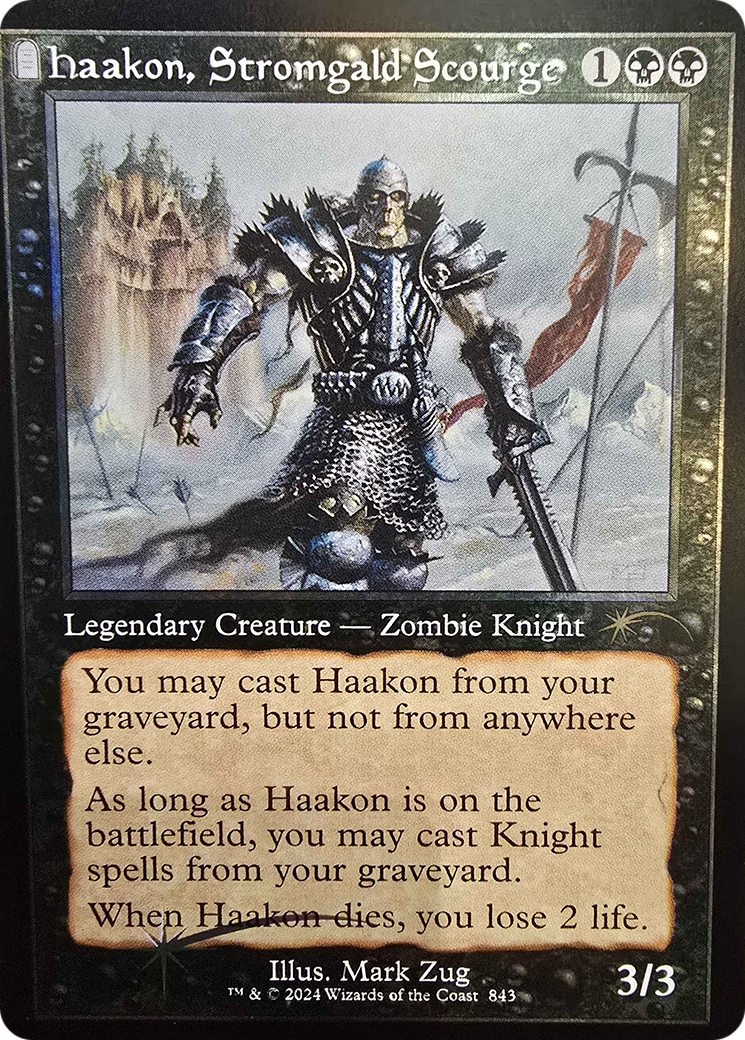 Haakon, Stromgald Scourge (Retro Frame) [Secret Lair Drop Series] - Magic: The Gathering - Card Brawlers | Quebec | Canada |