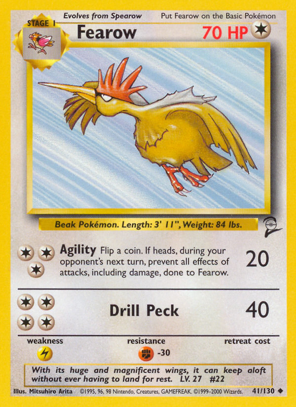 Fearow (41/130) [Base Set 2] - Pokémon - Card Brawlers | Quebec | Canada |