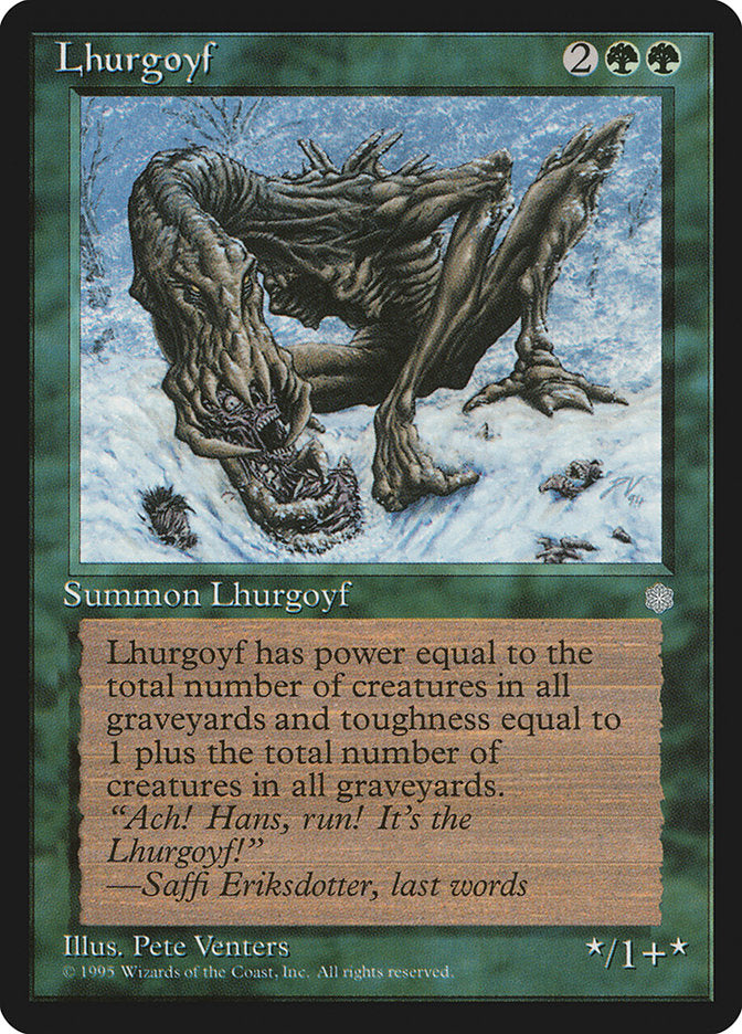Lhurgoyf [Ice Age] - Magic: The Gathering - Card Brawlers | Quebec | Canada |