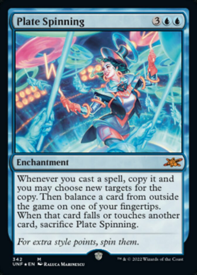 Plate Spinning (Galaxy Foil) [Unfinity] - Magic: The Gathering - Card Brawlers | Quebec | Canada |